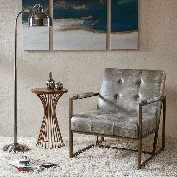 INK+IVY Waldorf Lounge Chair in Grey II100-0193