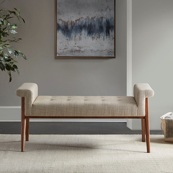 INK+IVY Mason Accent Bench in Tan II105-0401