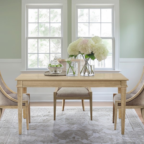 Martha Stewart Bella Parsons Dining Table in Natural MT121-1195