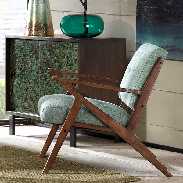 INK+IVY Rocket Lounge Chair in Seafoam IIF18-0058