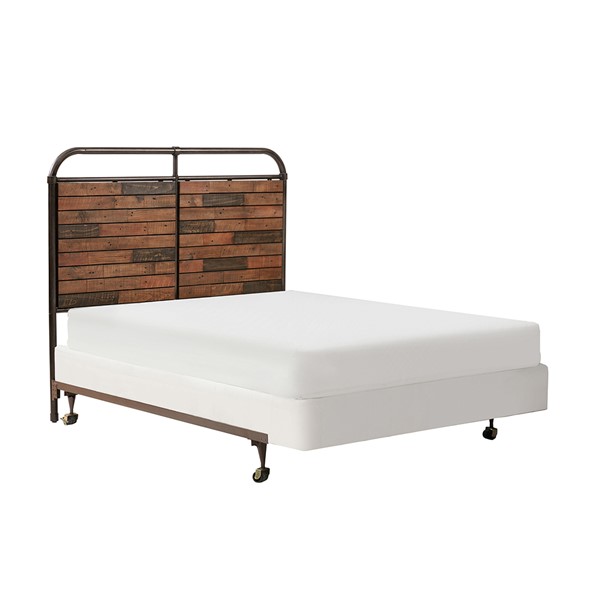 INK+IVY Renu Queen Headboard in Light Brown Multi/Gun Metal, Queen II116-0070