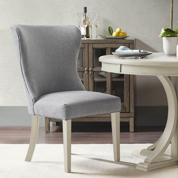 Madison Park Signature Helena Dining Side Chair in Light Grey MPS108-0294