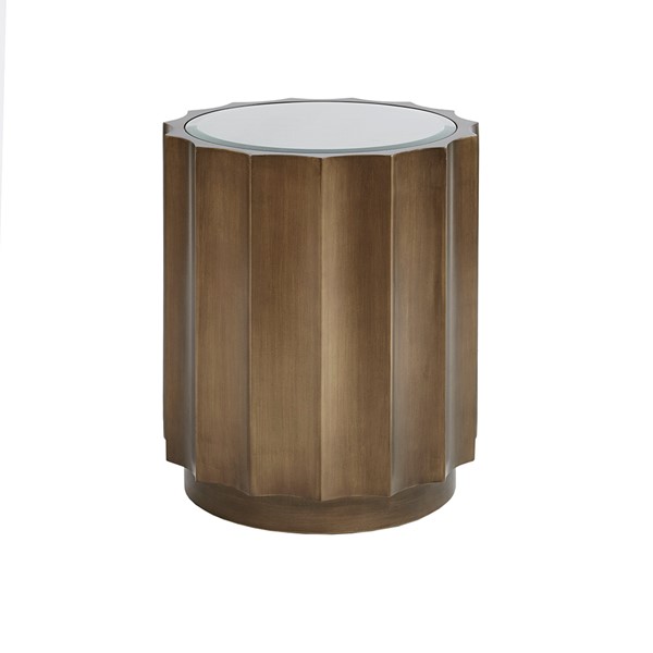 Madison Park Madison Park Valentina Accent Table in Bronze MP120-0428