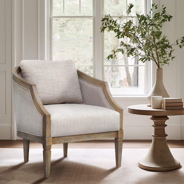 Martha Stewart Whitney Accent Chair in Natural MT100-0176