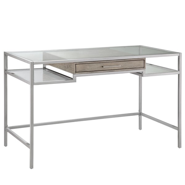 Madison Park Adela Writing Desk in Antique Silver MP122-0923