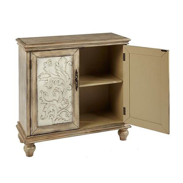 Madison Park Driscoll 2-Door Cabinet in Reclaimed Natural MP130-0156