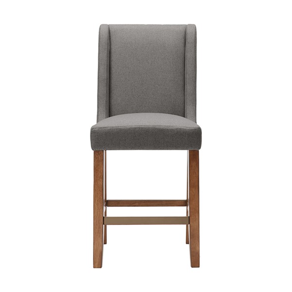 Madison Park Brody Wing Counter Stool in Grey FPF20-0551