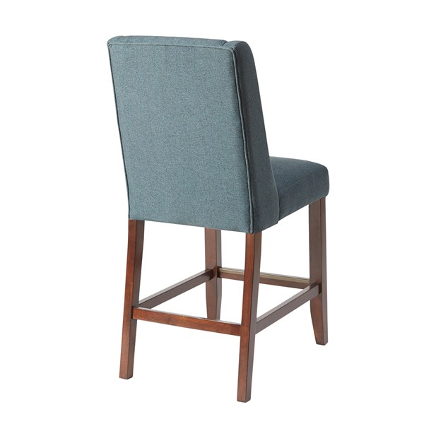 Madison Park Brody Wing Counter Stool in Blue MP104-0041