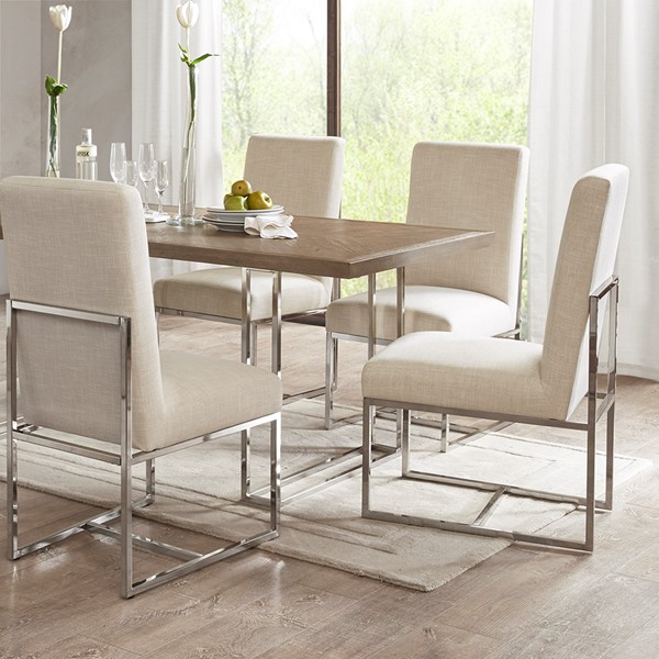 Madison Park Junn Dining Chair (set of 2) in Natural MP108-0765