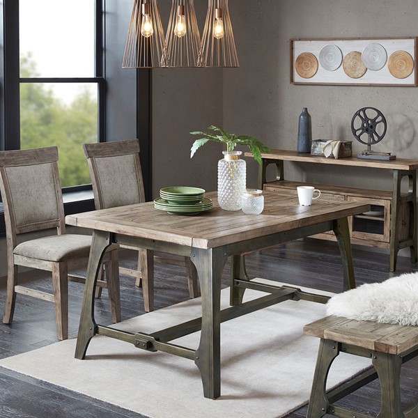 INK+IVY Oliver Extension Dining Table in Grey II121-0315