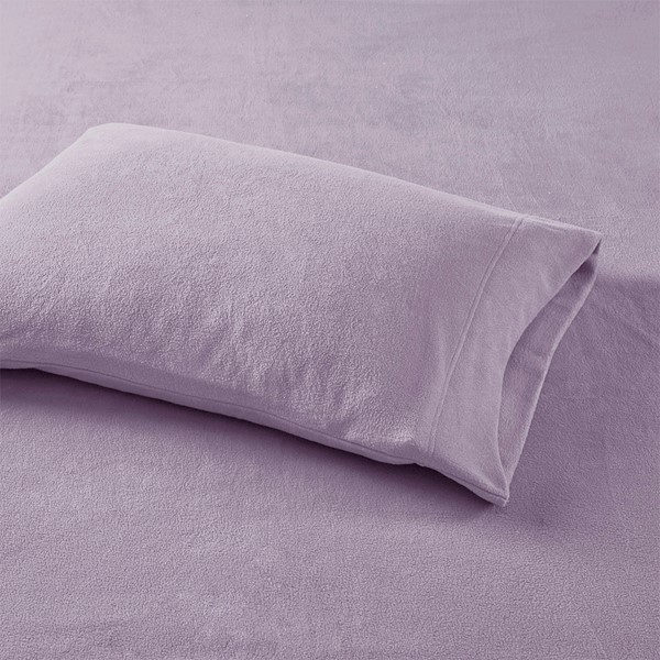 True North by Sleep Philosophy Micro Fleece Sheet Set in Lavender, Twin XL SHET20-796