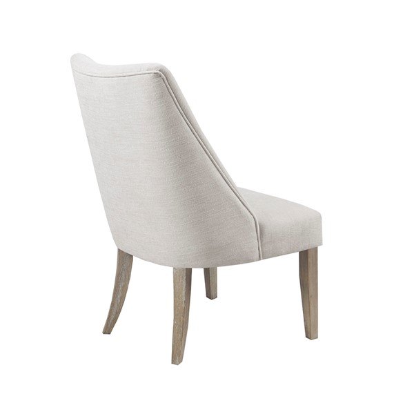 Martha Stewart Winfield Upholstered Dining chair Set of 2 in Ivory, Set of 2 MT108-0154