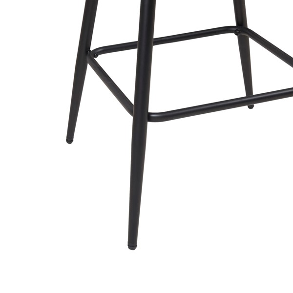 INK+IVY Adams Faux Leather Swivel Counter Stool in Grey II104-0481