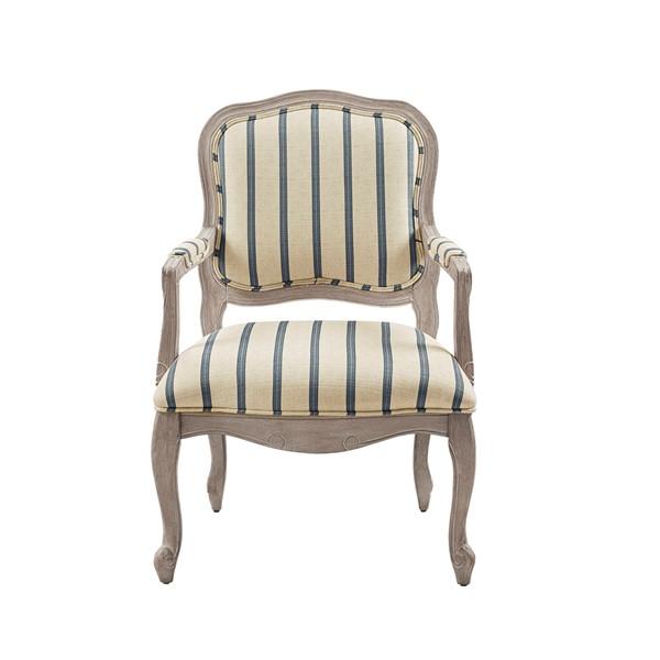 Madison Park Monroe Camel Back Exposed Wood Chair in Natural MP100-0808