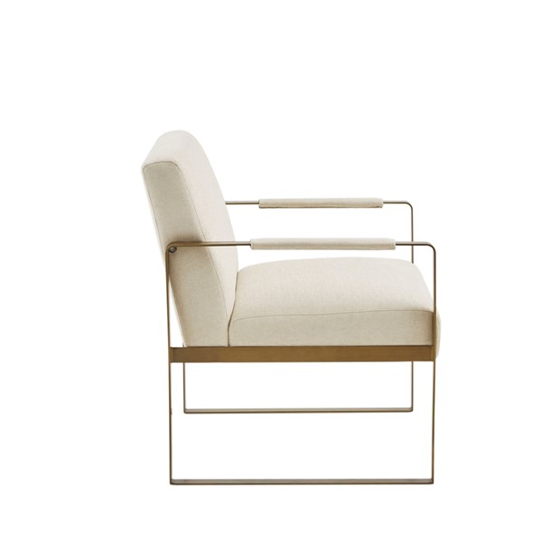 Martha Stewart Jayco Accent Chair in Cream MT100-0123