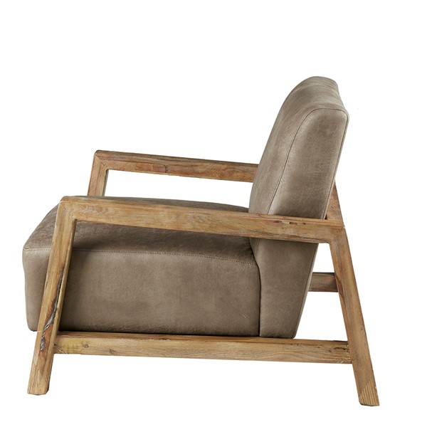 INK+IVY Easton Low Profile Accent Chair in Taupe/Natural II100-0048