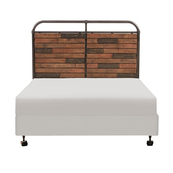 INK+IVY Renu Queen Headboard in Light Brown Multi/Gun Metal, Queen II116-0070