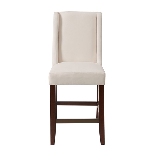 Madison Park Brody Wing Counter Stool in Cream MP104-0040