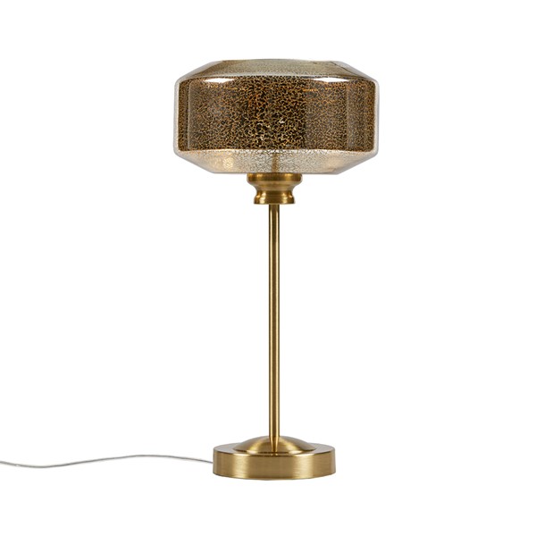 INK+IVY Lumivive 17" Mercury Glass Table Lamp in Gold 5DS153-0050