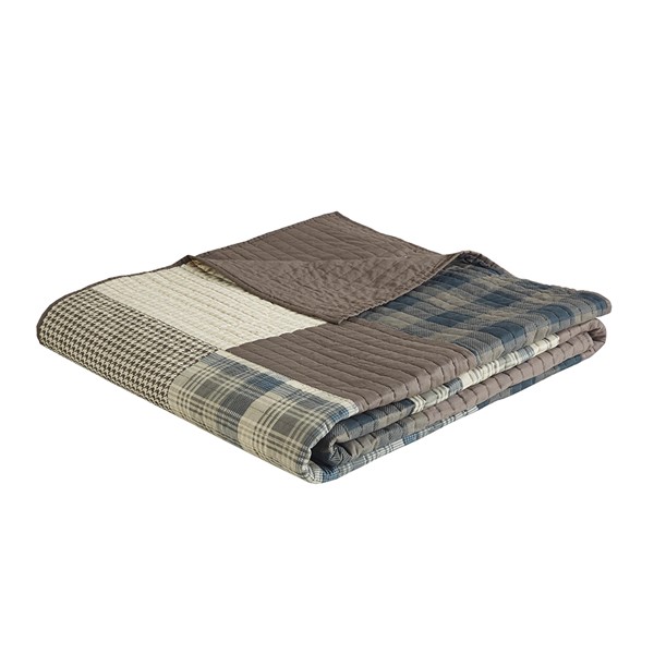 Woolrich Winter Hills Oversized Cotton Quilt Set in Tan, Twin/Twin XL WR13-3918