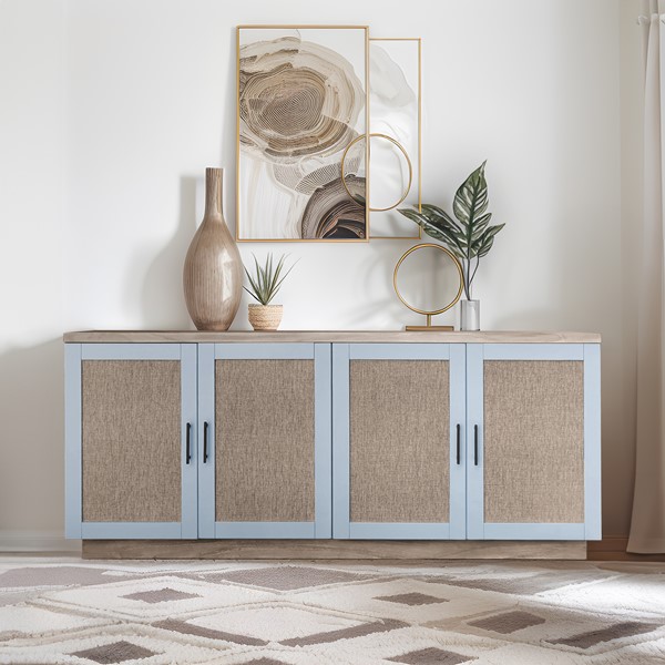 Chapel Hill Mattie Accent Cabinet in Wheat/Grey CH130-1000