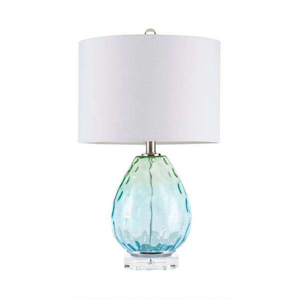 510 Design Borel Ombre Glass Table Lamp in Blue UH153-0057