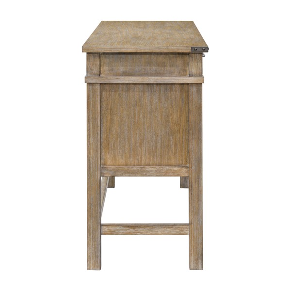 Madison Park Belfast Occasional Table with 2 Drawers in Reclaimed Natural MP120-1206