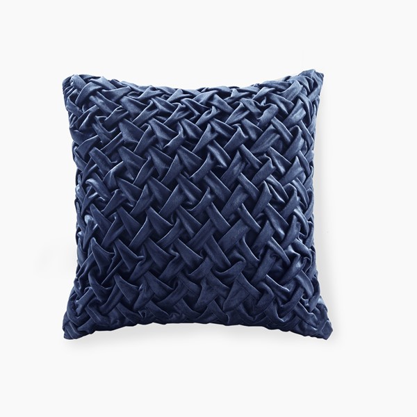 Croscill Classics Winchester Square Decor Pillow in Navy, 20x20" CCL30-0035