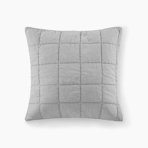 Croscill Casual Gema European Pillow Sham in Grey, 26x26" CCA11-0012