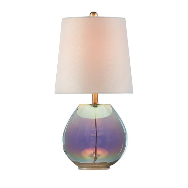 510 Design Ranier Iridescent Glass Table Lamp in Iridescent 5DS153-0023