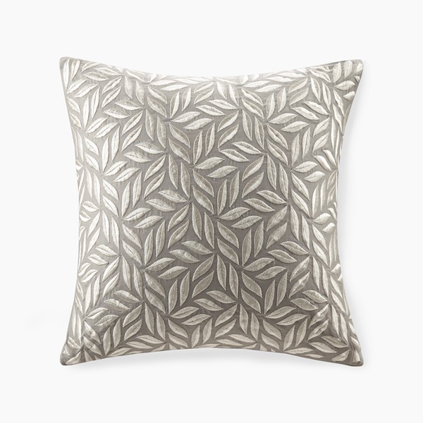 Croscill Home Melodia Square Decor Pillow in Grey, 20x20" CHM30-0015