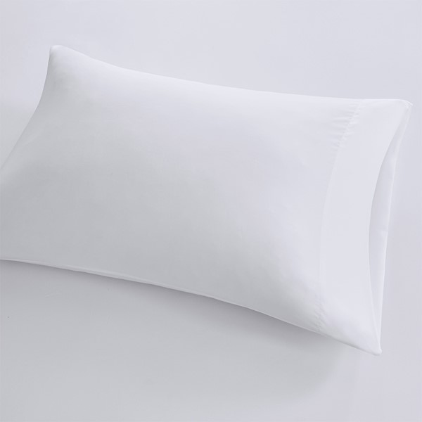 Sleep Philosophy Smart Cool Microfiber Sheet Set in White, Cal King SHET20-969