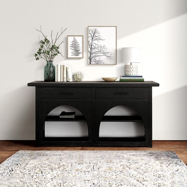 Chapel Hill Grayson Accent Console in Black/Grey CH125-1000