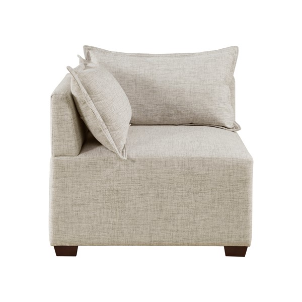 INK+IVY Molly 2-Piece Modular Loveseat Sofa in Linen II100-0556