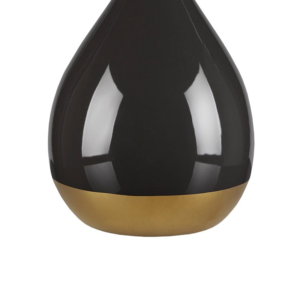 510 Design Liora 2-Tone Ceramic Table Lamp Set of 2 in Black/Gold 5DS153-0049