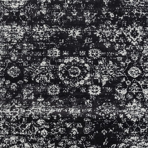 Madison Park Chadwick Distressed Vintage Persian Woven Area Rug in Black/Cream, 8x10' MP35-8067