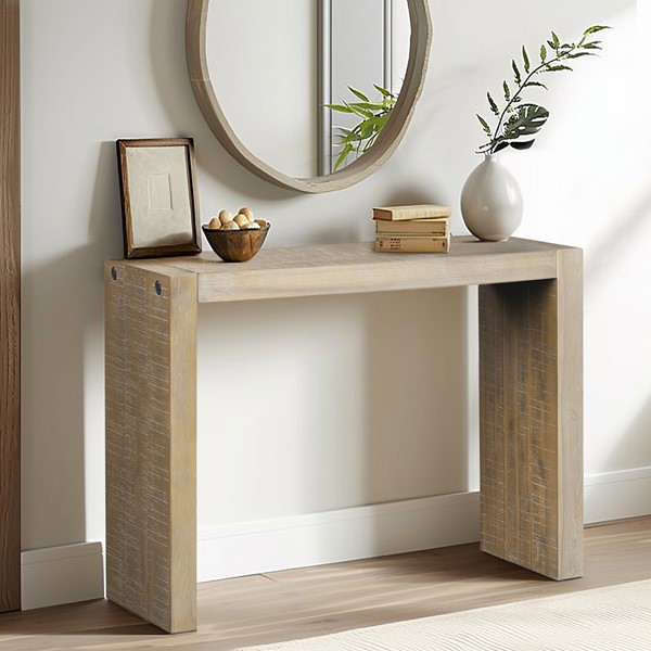 INK+IVY Monterey Console Table in Natural, 54"W II120-0575