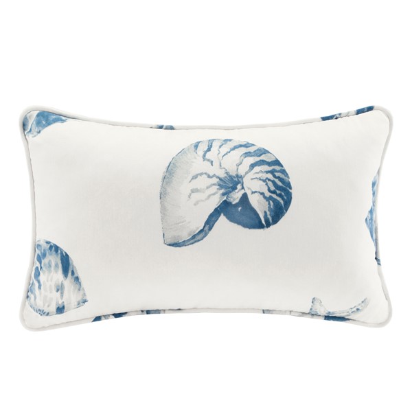 Harbor House Beach House Oblong Pillow in Blue, 12x20" HH30-106