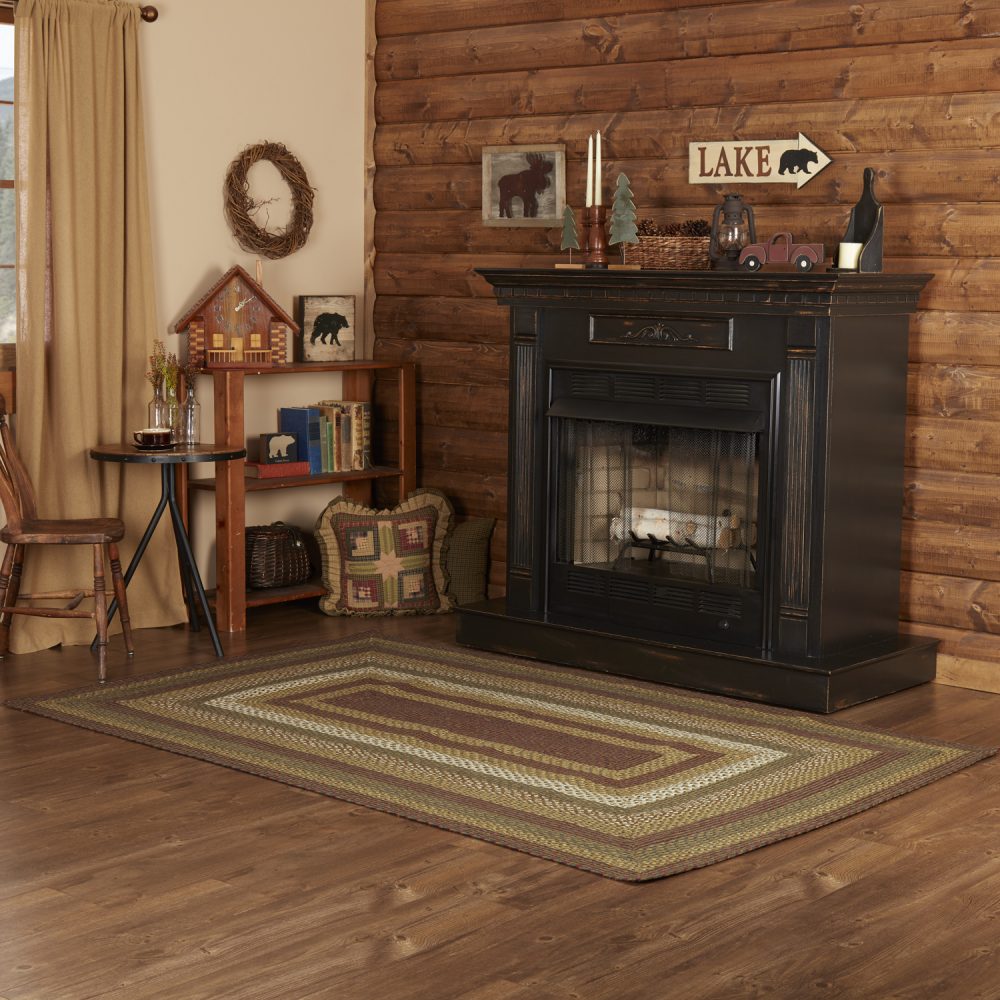 Tea Cabin Jute Rug Rect w/ Pad 60x96