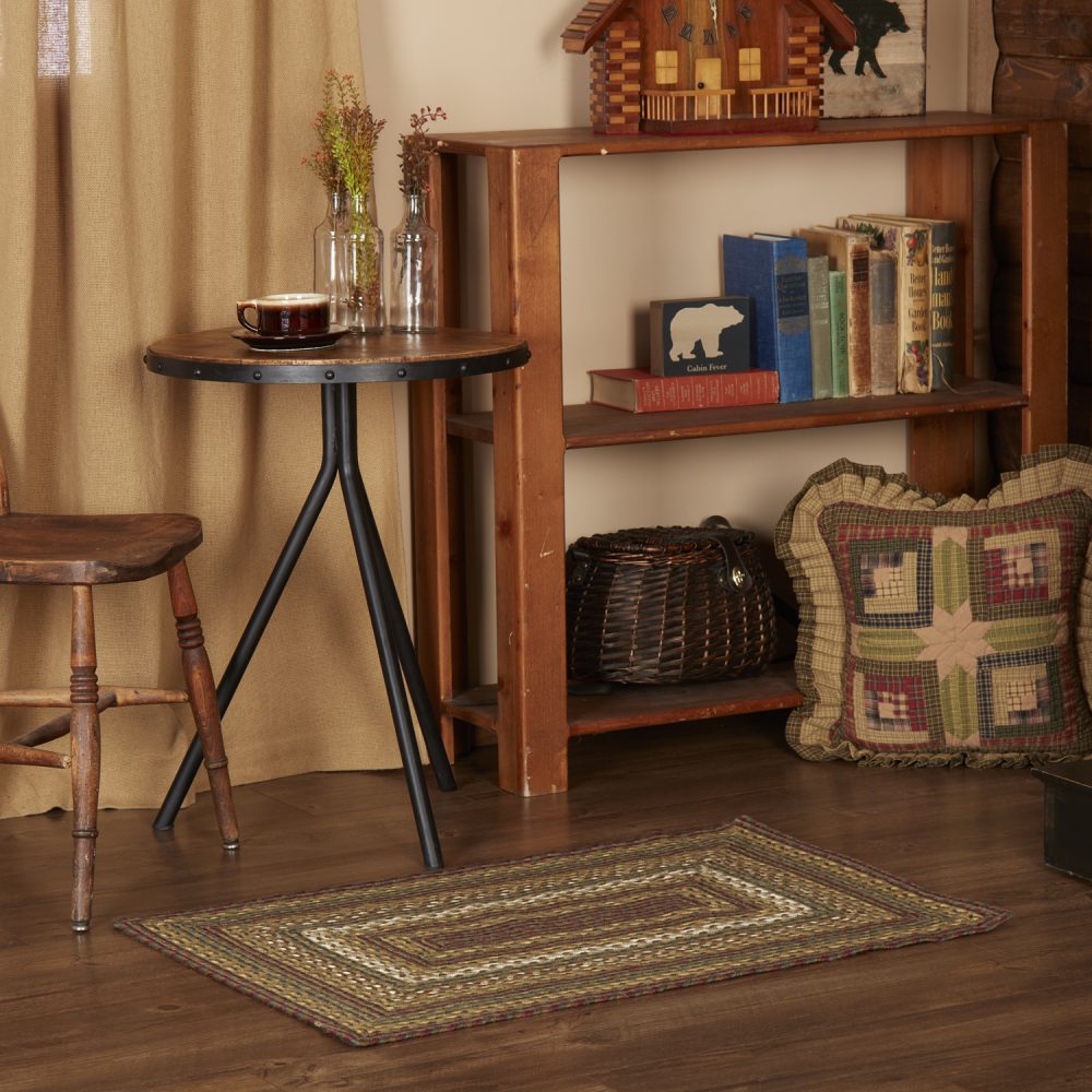 Tea Cabin Jute Rug Rect 24x36