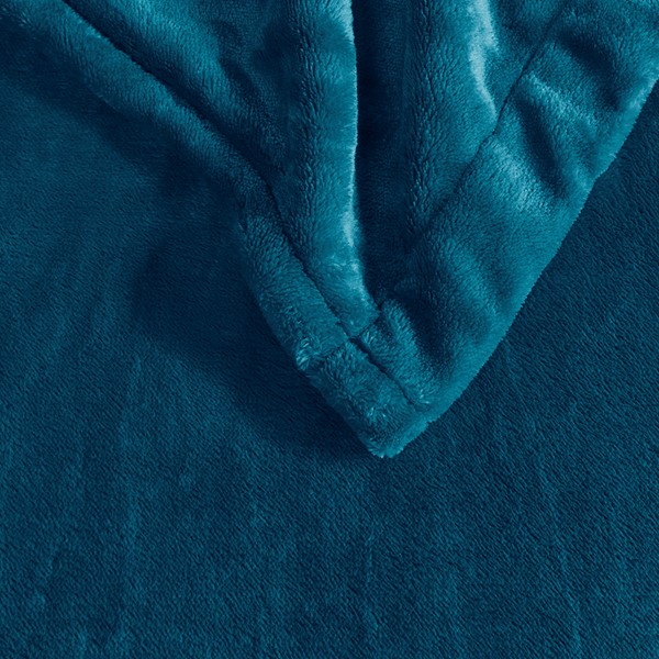 Beautyrest Plush Heated Blanket in Teal, King BR54-1931