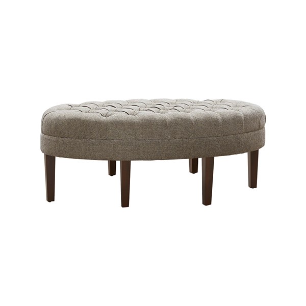 Madison Park Martin Surfboard Tufted Ottoman in Brown Multi FPF18-0263