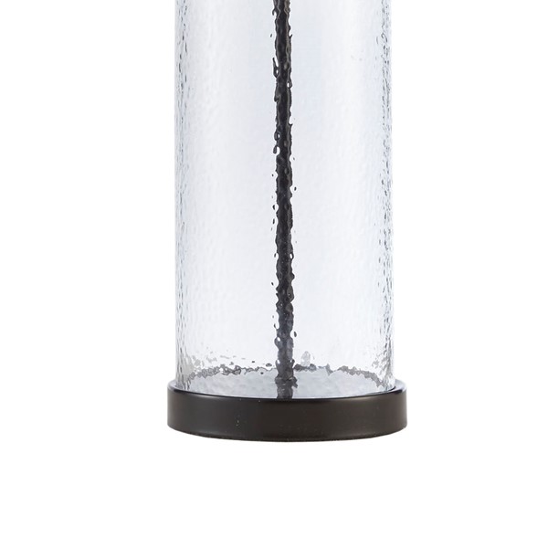 INK+IVY Macon Glass Cylinder Table Lamp in Clear MP153-0179