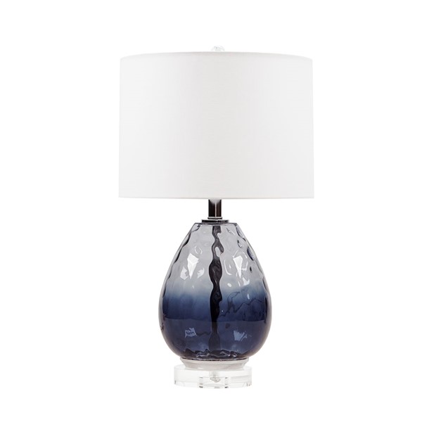 510 Design Borel Ombre Glass Table Lamp in Dark Blue UH153-0099