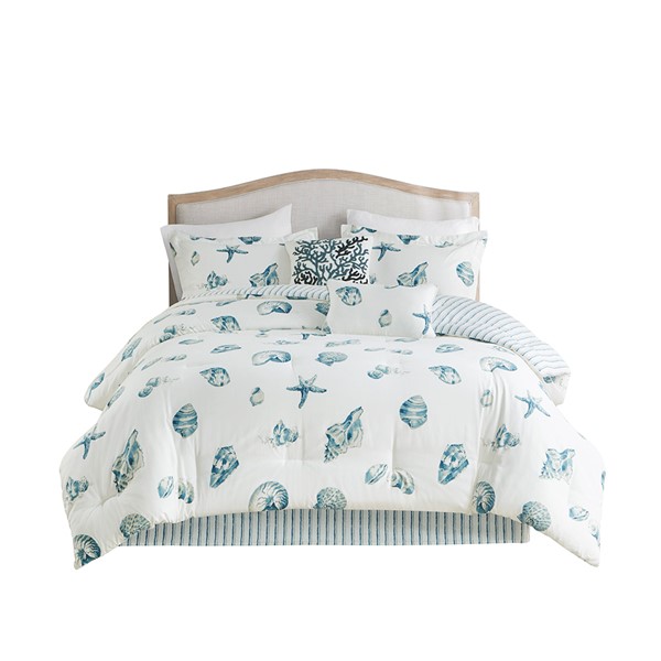 Harbor House Beach House Comforter Set in Blue, Full HH10-094