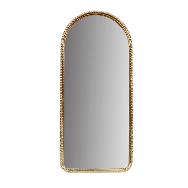 Madison Park Mia Gold Metal Arch Wall Mirror in Gold MP95F-0327