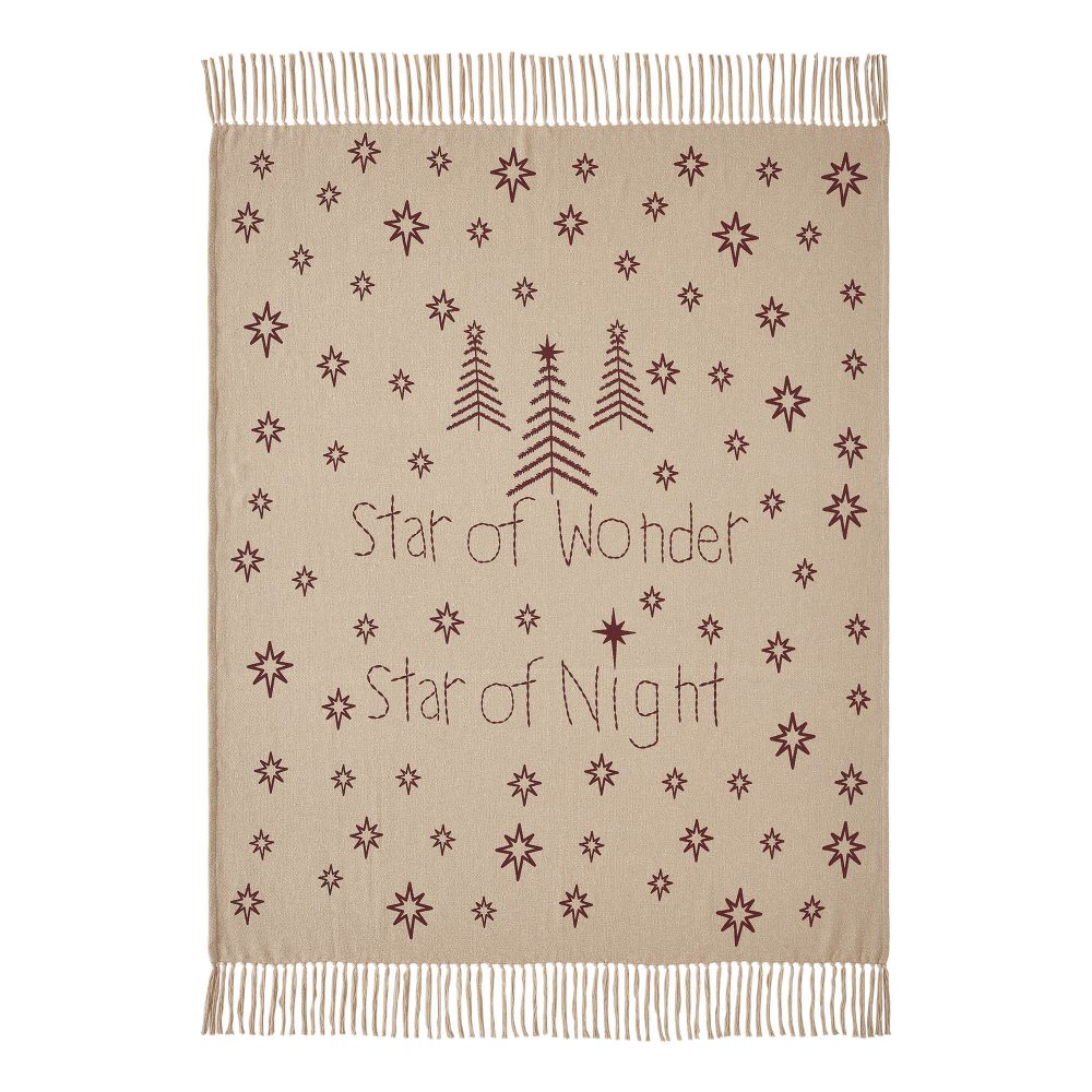 Star of Wonder Woven Throw 50x60