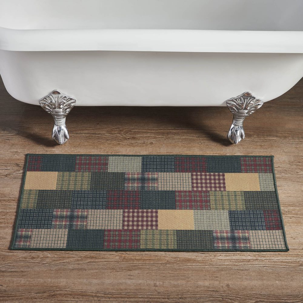 Tea Cabin Polyester Bathmat 17x36