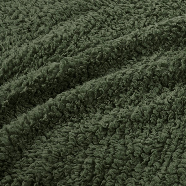 Woolrich Burlington Berber Blanket in Green, King WR51-3912