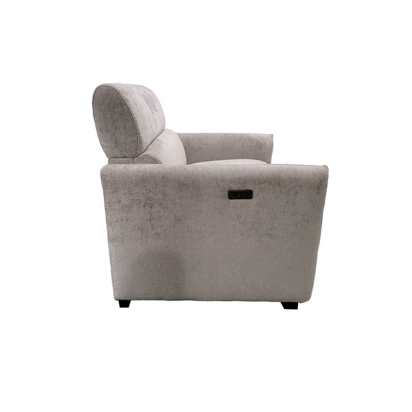 Chapel Hill Ava Power Modern Recliner in Light Grey CH103-0042